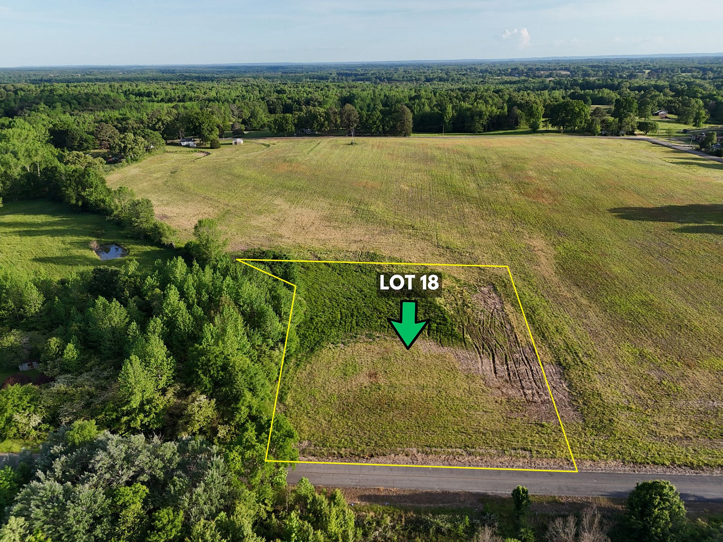 1.29 Acres Lot! Perc-Tested on County Frontage Water, Electric, Gas, Cable in AL (LOT18)